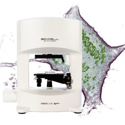 3d cell explorer, live cell imaging, label free, senza marcatori