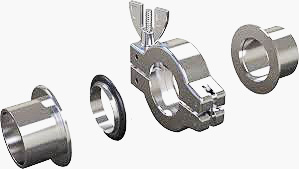 EM-Tec KF - NW - Hardware di connessione del vuoto QF, componenti e par