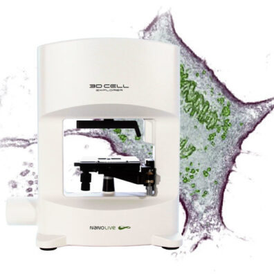 3d cell explorer, live cell imaging, label free, senza marcatori