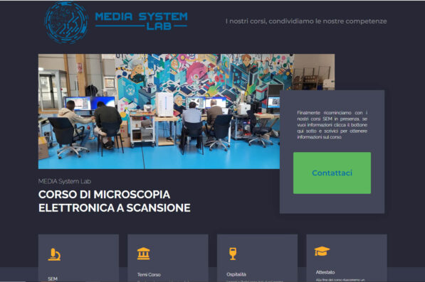 corso sem, sem, microscopio elettronico a scansione, microscopia elettronica a scansione, formazione