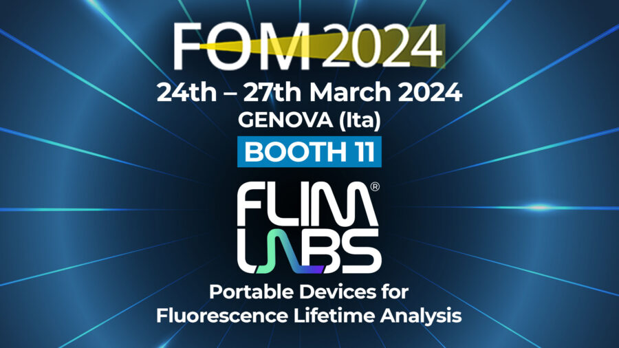 flim, flim labs, fluorescece lifetime analysis, fluorescence lifetime imaging microscopy, flim labs, fom 24, focus on microscopy 2024, genova