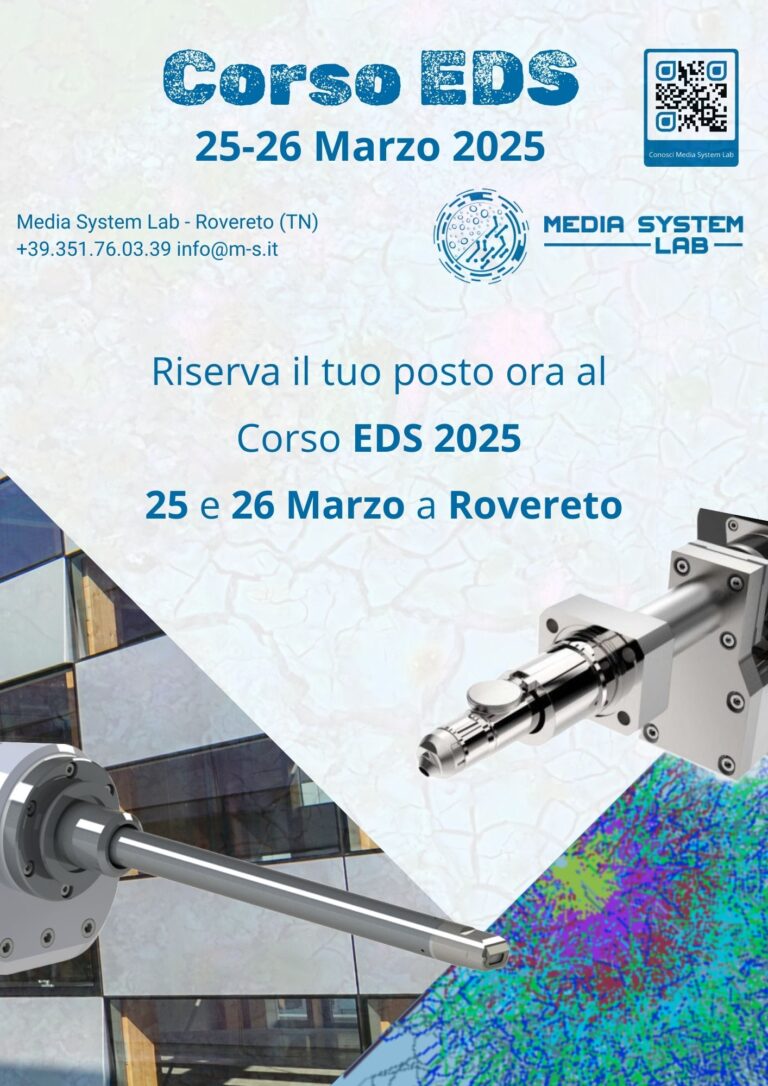 Corso di Microanalisi EDS con sessioni pratiche su SEM-EDS a Rovereto
