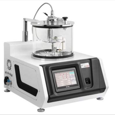 DCT-T-300 sputter a carbonio ad alto vuoto per deposizione di film sottili e preparazione di campioni per FE-SEM, TEM ed EBSD
