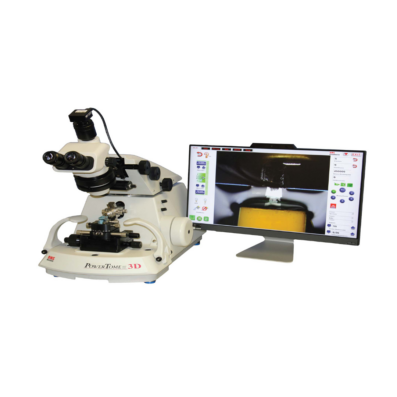 PT3D PowerTome – Ultramicrotomo con avanzamento da 1 mm per sezionamento seriale ad alta precisione.